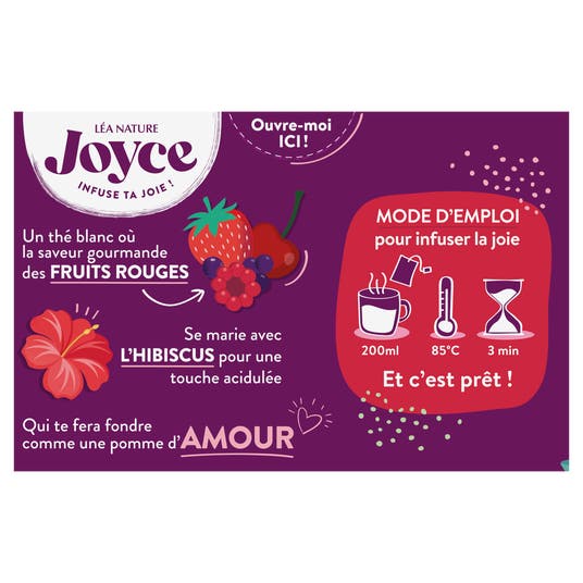 Eau Thermale Jonzac Thé Blanc AMOUR Fruits Rouges Hibiscus