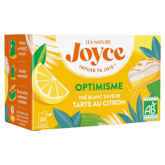 Eau Thermale Jonzac Thé Blanc OPTIMISME Tarte Au Citron