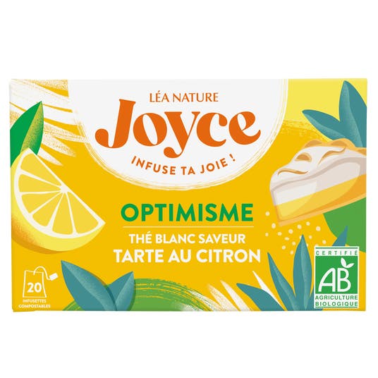eau thermale jonzac Thé blanc OPTIMISME Tarte au citron