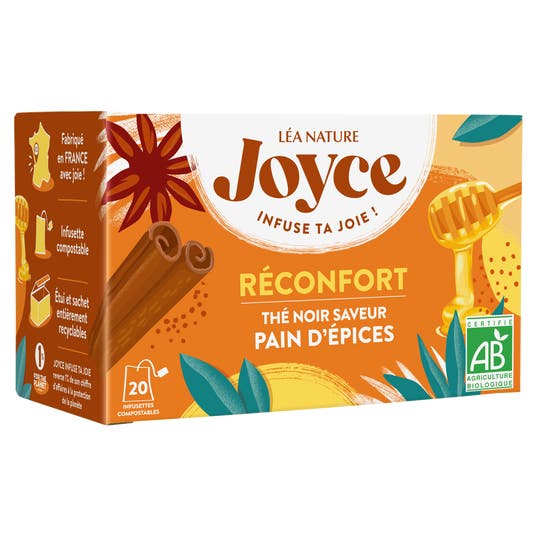 Eau Thermale Jonzac Thé Noir RECONFORT Pain D'épices