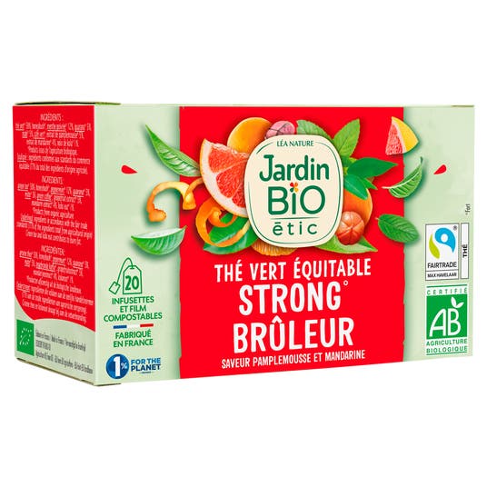 Eau Thermale Jonzac Thé Vert Equitable Strong Brûleur - Bio