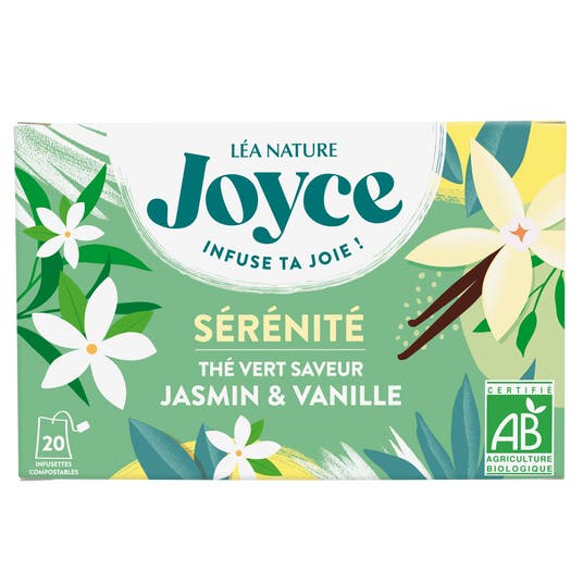 eau thermale jonzac Thé vert SÉRÉNITÉ Jasmin et vanille