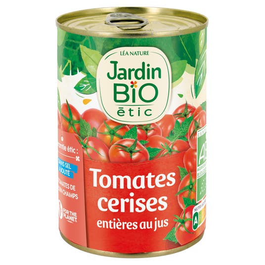 Eau Thermale Jonzac Tomates Cerises Entières Au Jus - Bio