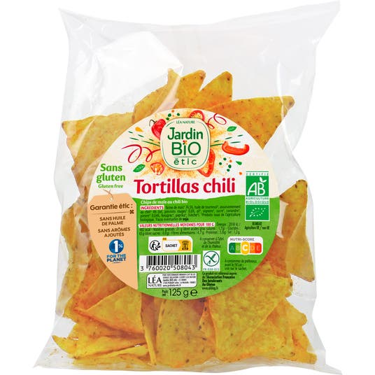 eau thermale jonzac Tortillas chili sans gluten - bio