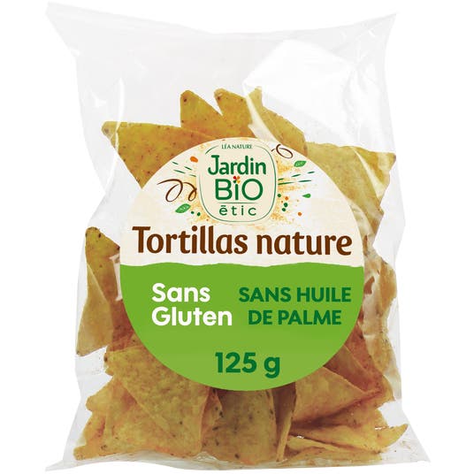 eau thermale jonzac Tortillas nature sans gluten - bio