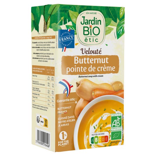 Eau Thermale Jonzac Velouté Butternut Pointe De Crème - Bio