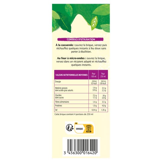 Eau Thermale Jonzac Velouté De Légumes Lentilles Corail Lait De Coco Et Curry - Bio