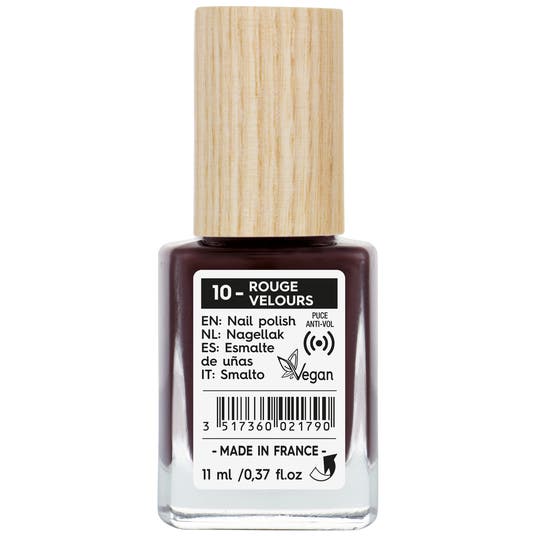 Eau Thermale Jonzac Vernis à Ongles Natural Color - 10 Rouge Velours