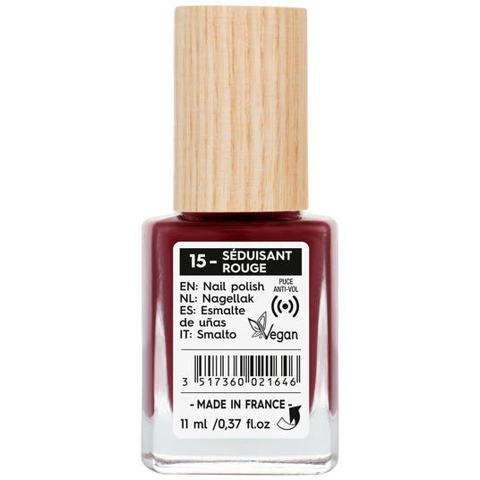 Eau Thermale Jonzac Vernis à Ongles Natural Color - 15 Séduisant Rouge