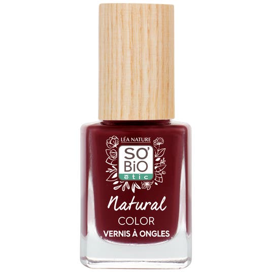 eau thermale jonzac Vernis à ongles Natural Color - 15 Séduisant rouge