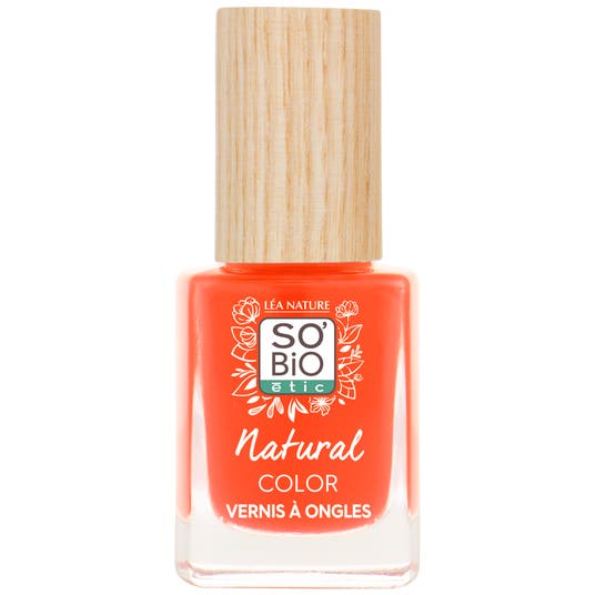 eau thermale jonzac Vernis à ongles Natural Color - 30 Orange pop