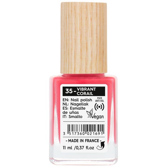 Eau Thermale Jonzac Vernis à Ongles Natural Color - 35 Vibrant Corail