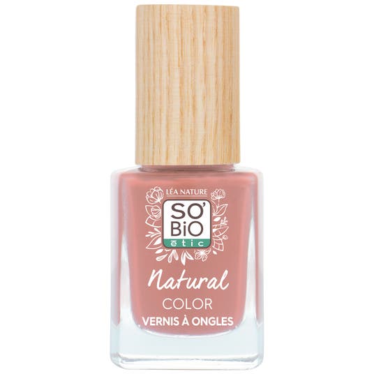 eau thermale jonzac Vernis à ongles Natural Color - 45 Rose pivoine