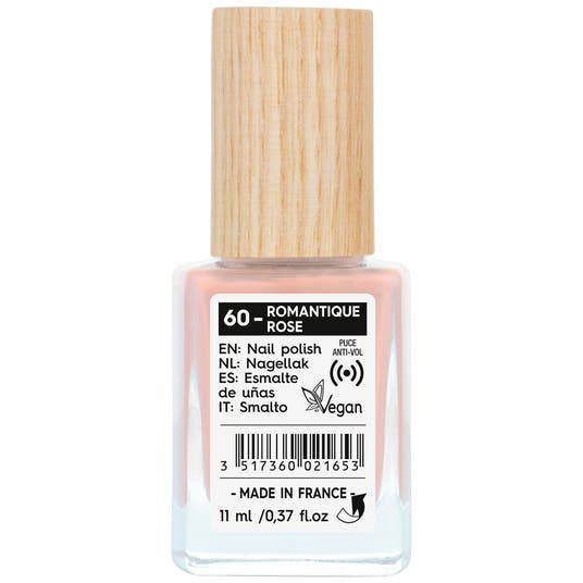 Eau Thermale Jonzac Vernis à Ongles Natural Color - 60 Romantique Rose
