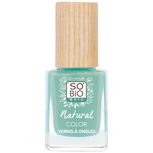 eau thermale jonzac Vernis à ongles Natural Color - 85 Vert d’eau