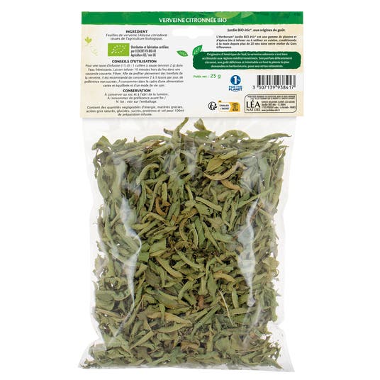Eau Thermale Jonzac Verveine Citronnée Bio En Feuilles
