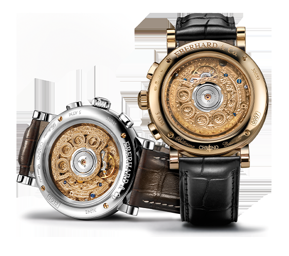 eberhard & co CHRONO 4 BELLISSIMO COEUR VITRÉ