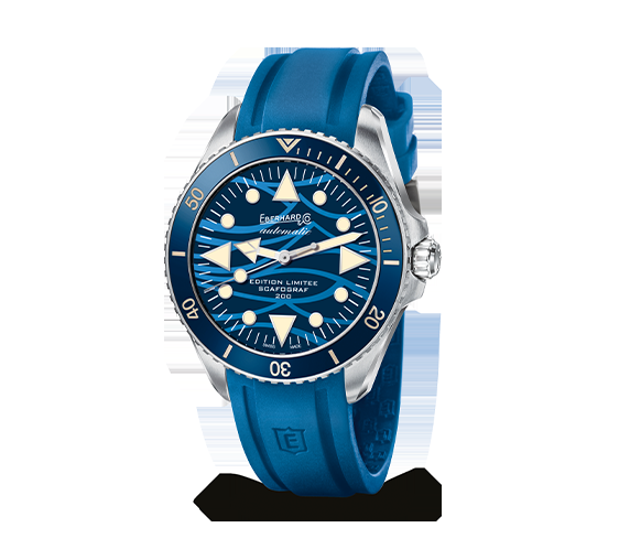 eberhard & co SCAFOGRAF 200 ÉDITION LIMITÉE “ONDE BLEUE”
