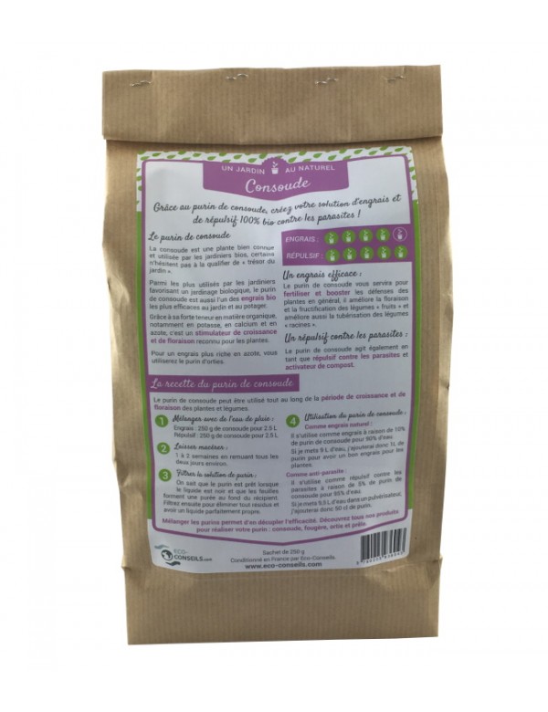 Eco Conseils Concentré Purin De Consoude 100% Naturel