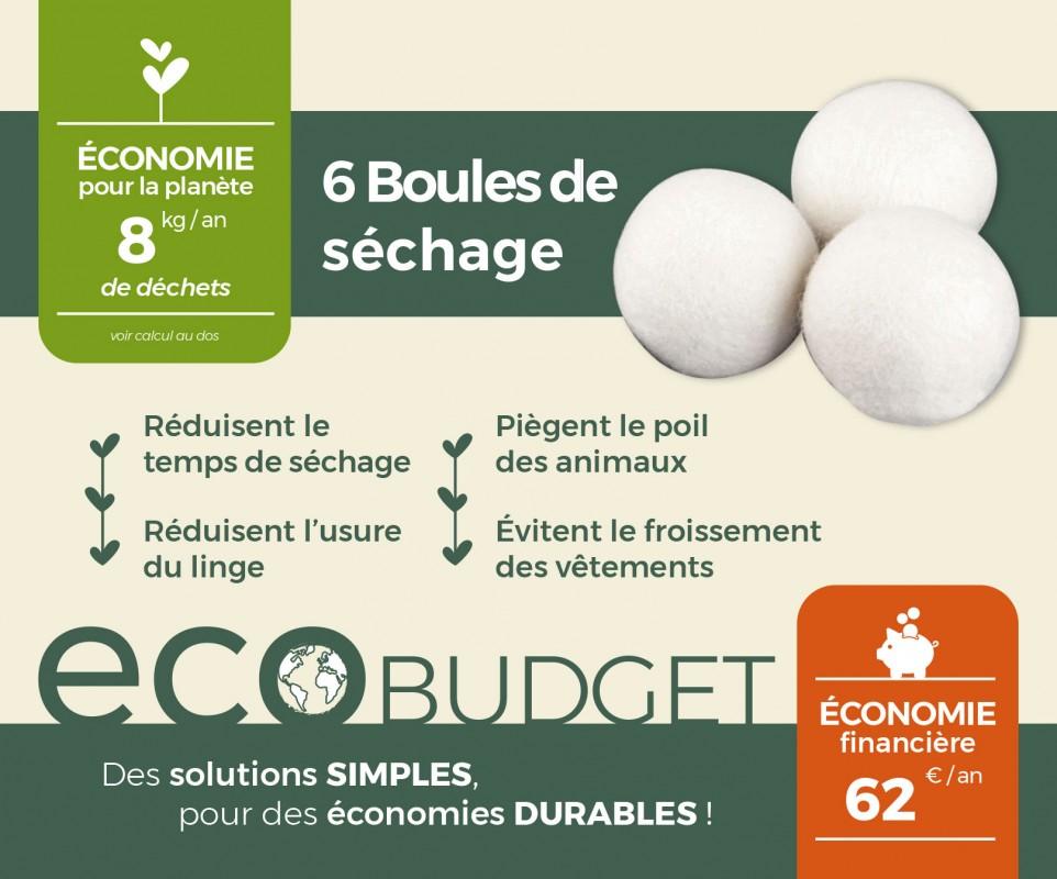eco conseils Boules de séchage en laine
