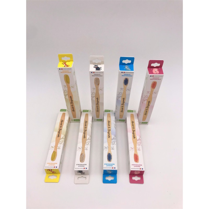 Eco Conseils Brosses à Dents En Bambou (enfants)