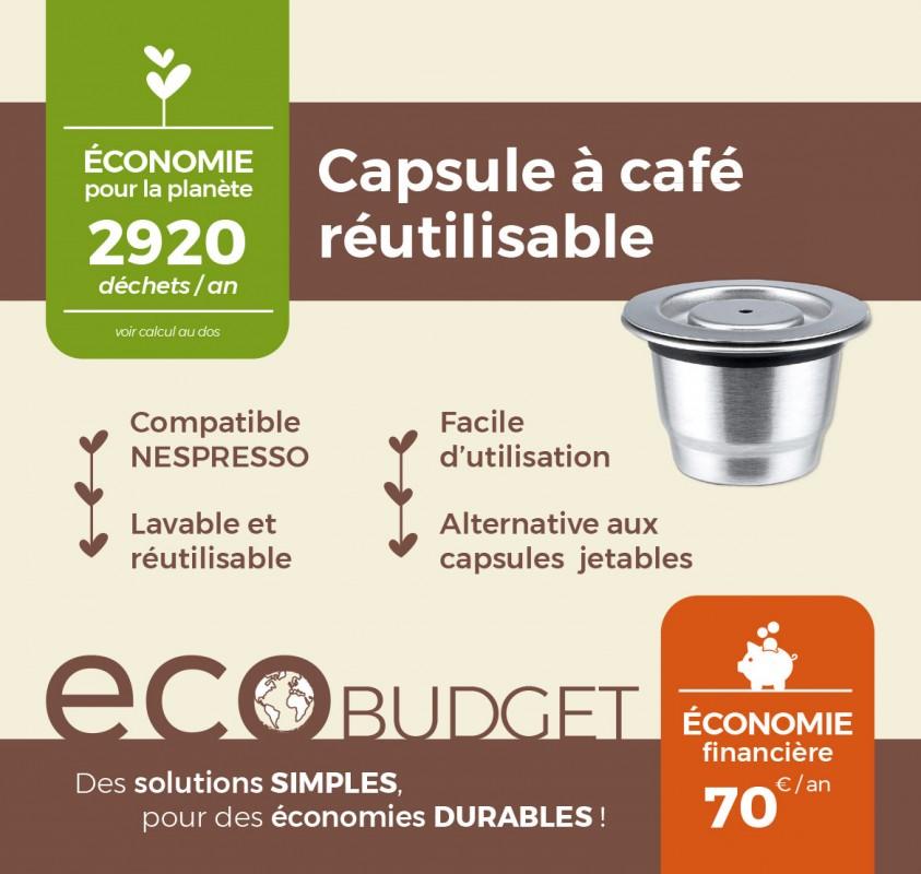 eco conseils Capsule café réutilisable Nespresso