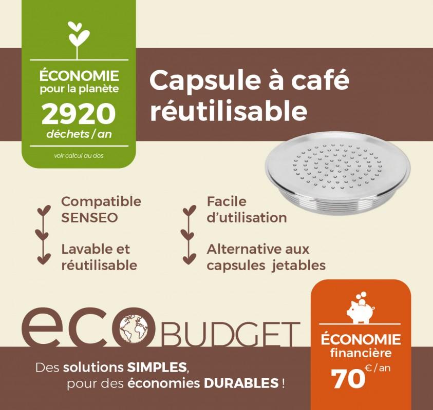 eco conseils Capsules à café réutilisables SENSEO