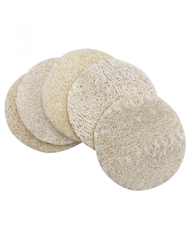 Eco Conseils Disques De Luffa (x5)