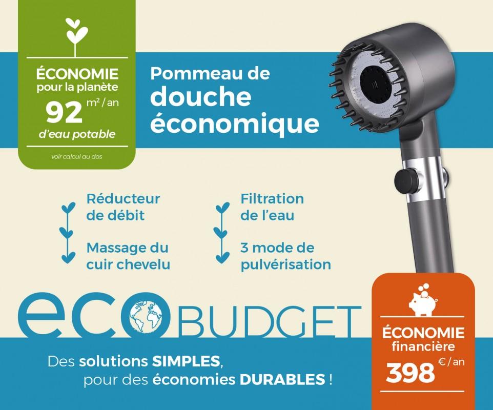 eco conseils Douche économique