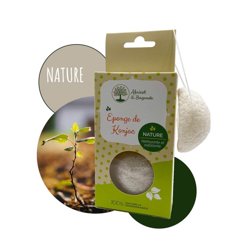 eco conseils Eponges de Konjac - 7 parfums