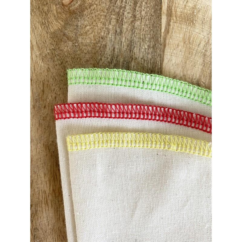 Eco Conseils Filtre à Café Lavable En Lin Par 3