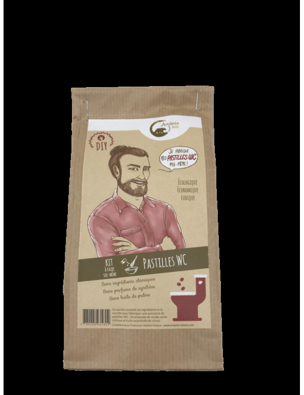 eco conseils Kit DIY Pastilles WC