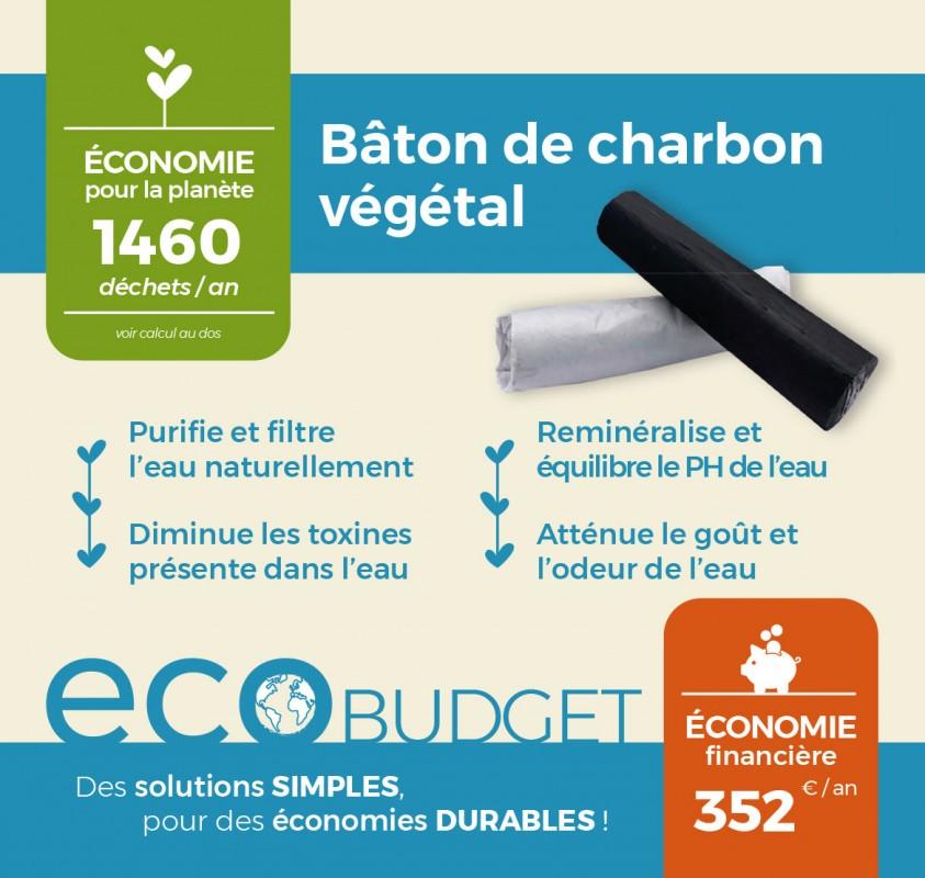eco conseils Purificateur d'eau naturel : Binchotan