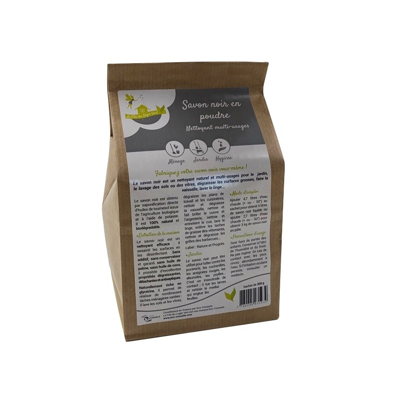 eco conseils Savon Noir en poudre