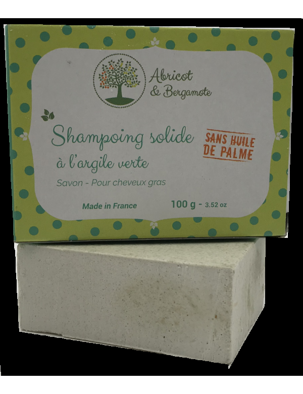 eco conseils Shampoing solide - Argile verte