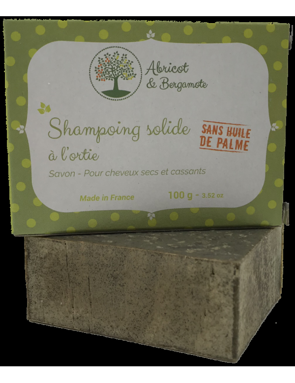 eco conseils Shampoing solide - Ortie