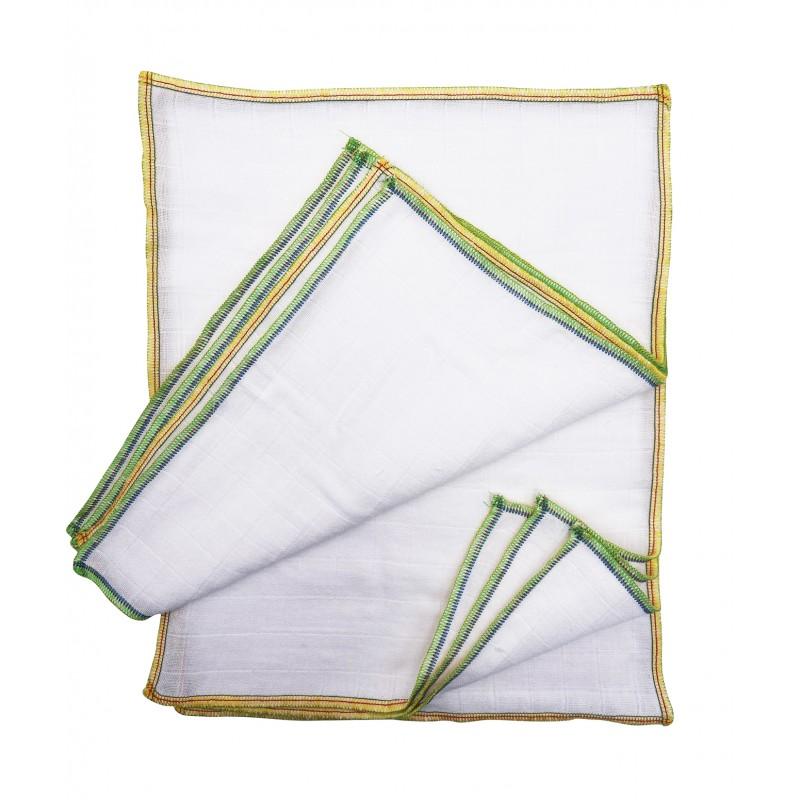 Eco Conseils Essuie-tout Lavable (8 Feuilles) Avec BOITE