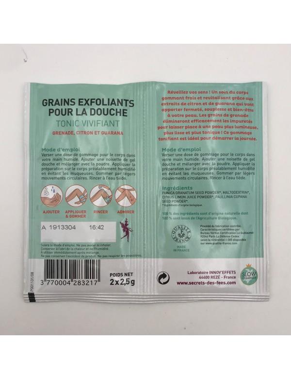 Eco Conseils Grains Exfoliants Tonic Vivifiant Secrets Des Fées