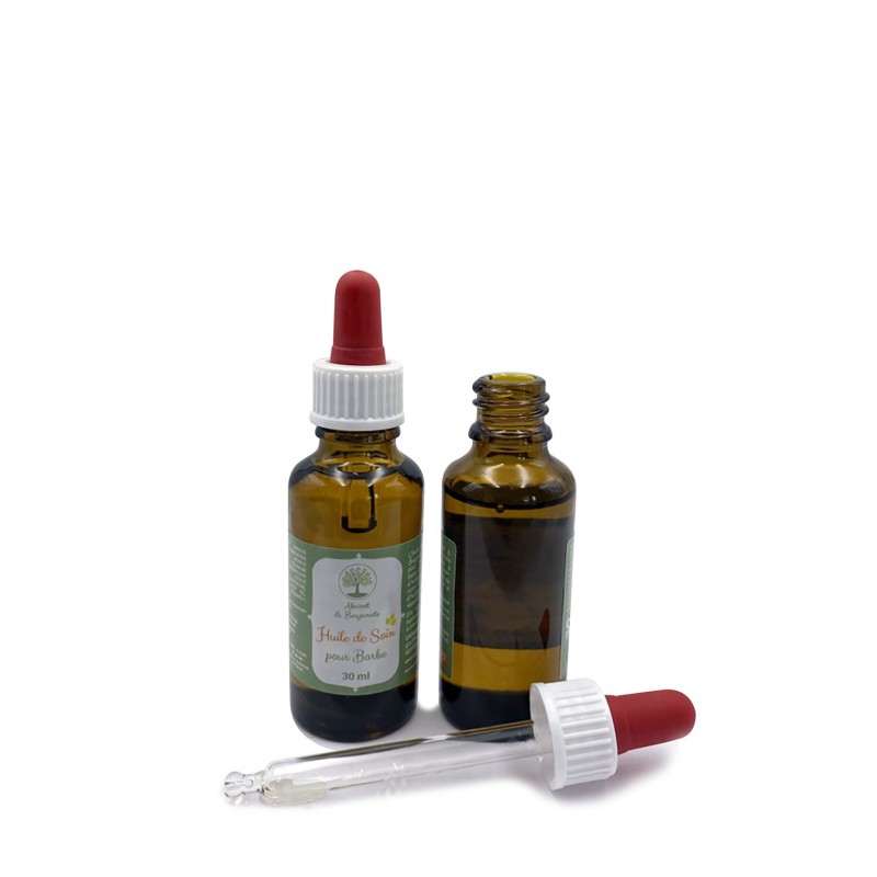 eco conseils Huile de soin pour barbe - Abricot & Bergamote