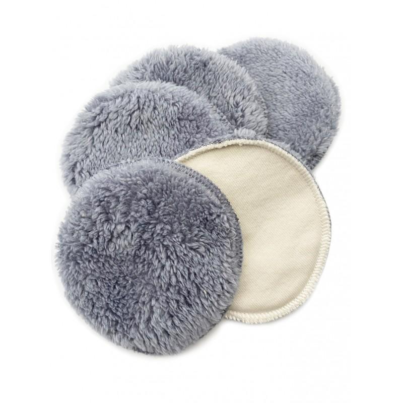 Eco Conseils Lot De 5 Lingettes Démaquillantes En Coton Bio