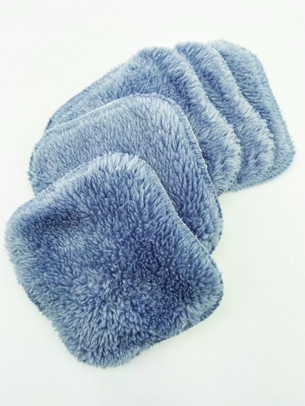 eco conseils Lot de 5 lingettes démaquillantes en coton bio