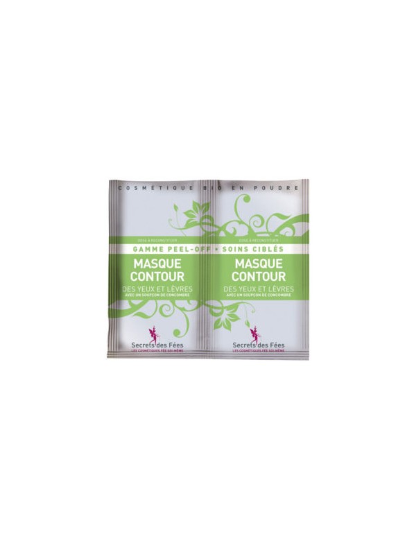 eco conseils Masque contour des yeux et lèvres Secrets des fées