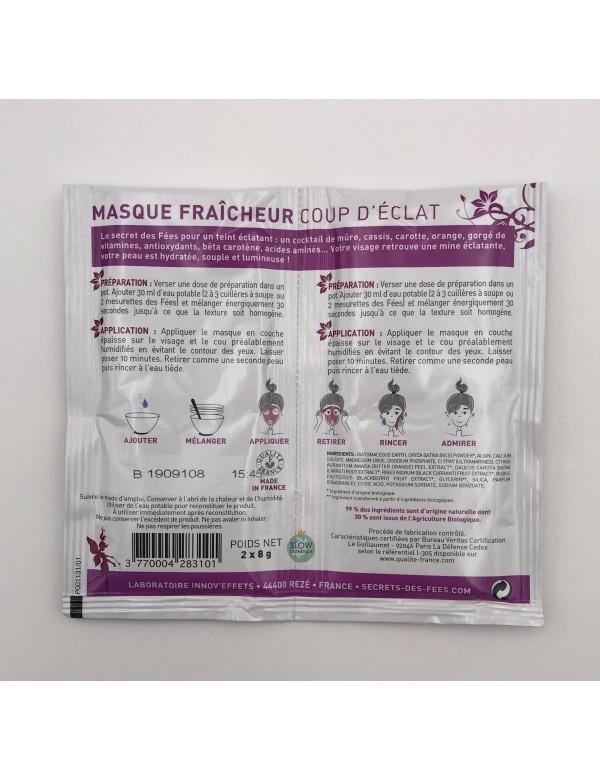Eco Conseils Masque Fraîcheur Coup D'éclat Secrets Des Fées