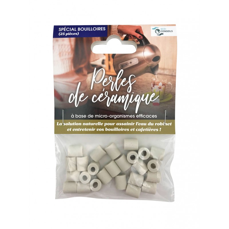 Eco Conseils Perles De Céramique - Spéciales Bouilloires 25 Pièces