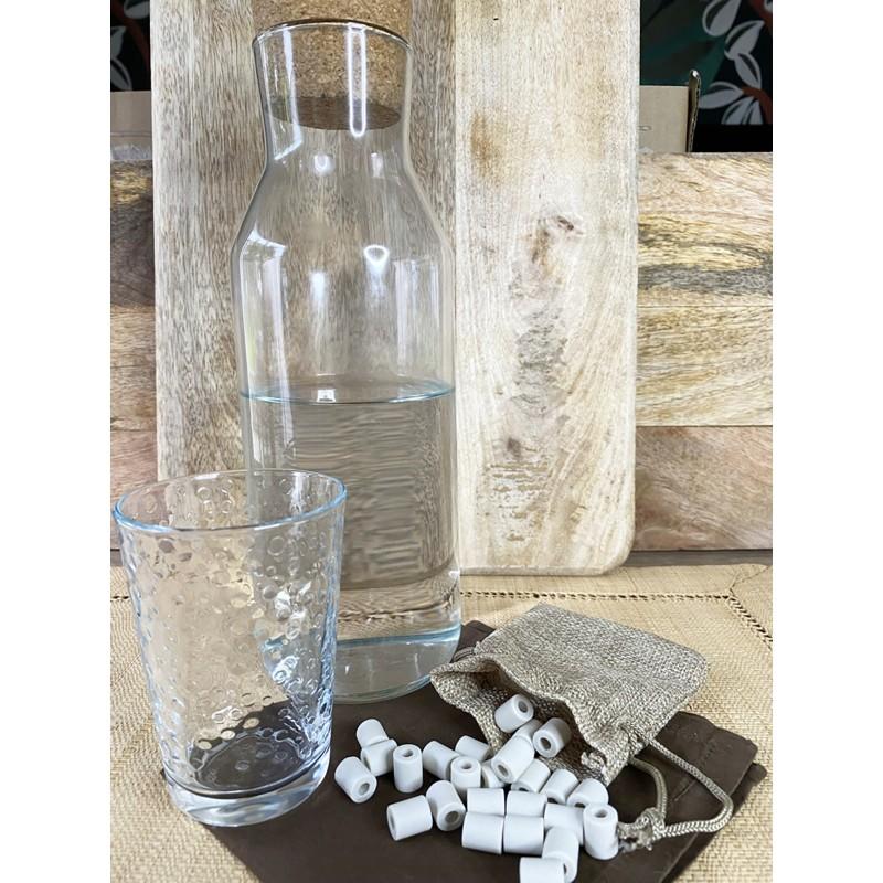 eco conseils Perles de céramique - Spéciales carafes 18 pièces