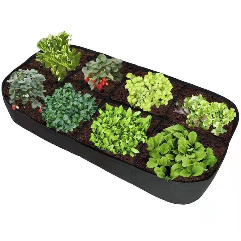Eco Conseils Sac De Plantation 120x60x30cm 8 Compartiments