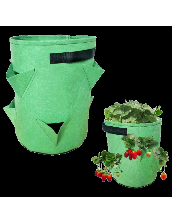 Eco Conseils Sac Planteur Pour Fraisiers Et Salades