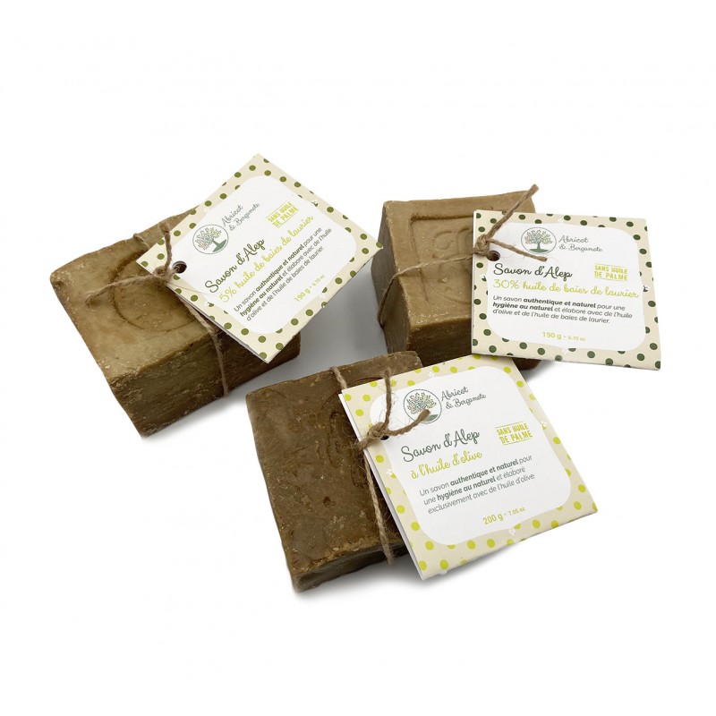 Eco Conseils Savon D'Alep 5% Huile De Baies De Laurier 190g