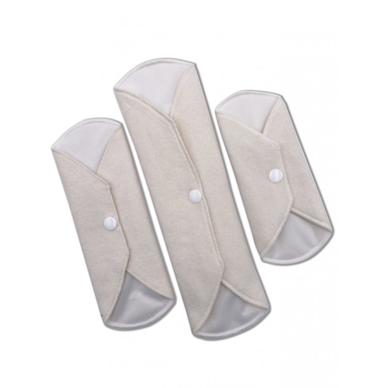 Eco Conseils SERVIETTE HYGIÉNIQUE JOUR LAVABLE EN COTON BIOLOGIQUE