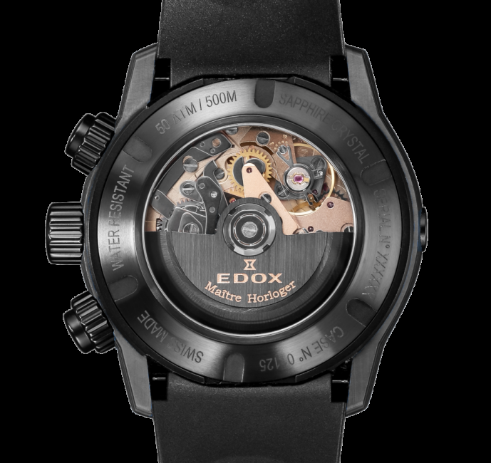 Edox CO-1 Carbon Chronograph Automatic